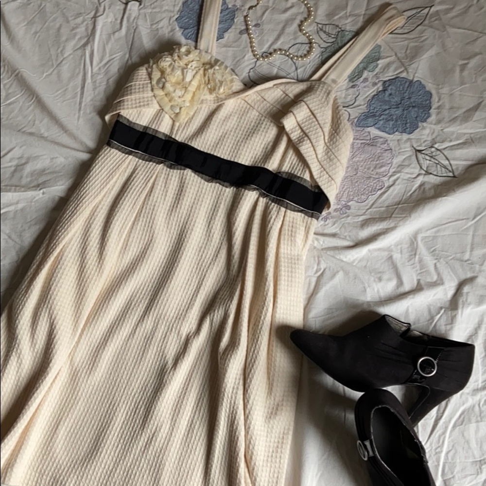 Anthropologie Deletta Breakfasting Dress, POCKETS